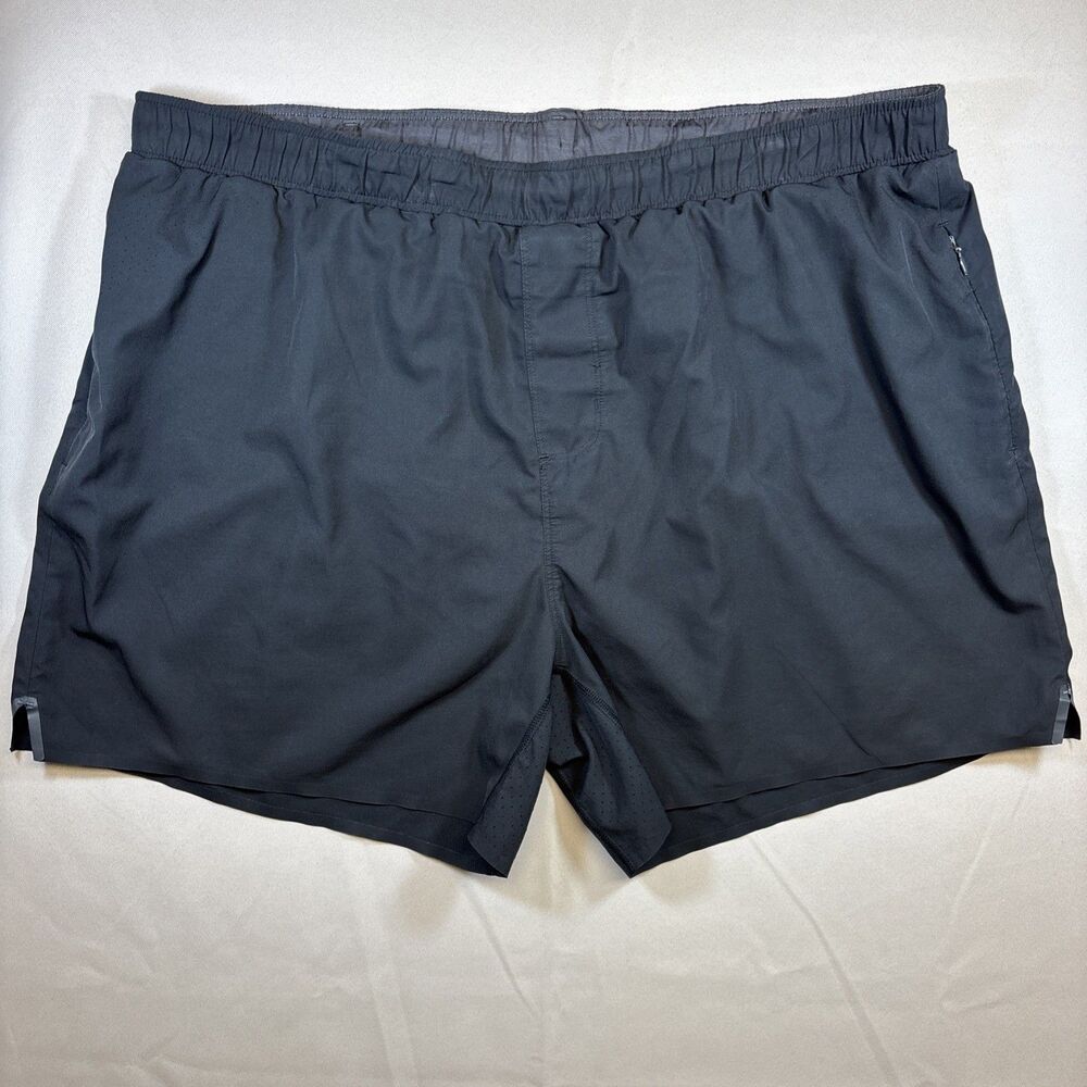 Rhone Swift Running Shorts Men XXL Gray‎ Lined 5” Inseam Ventilated Athletic 2XL